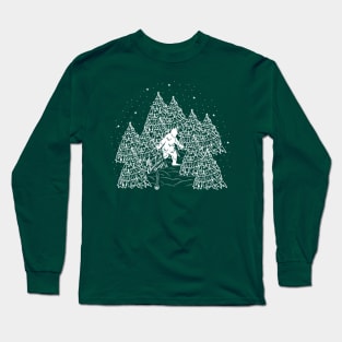 A Bigfoot Christmas Long Sleeve T-Shirt